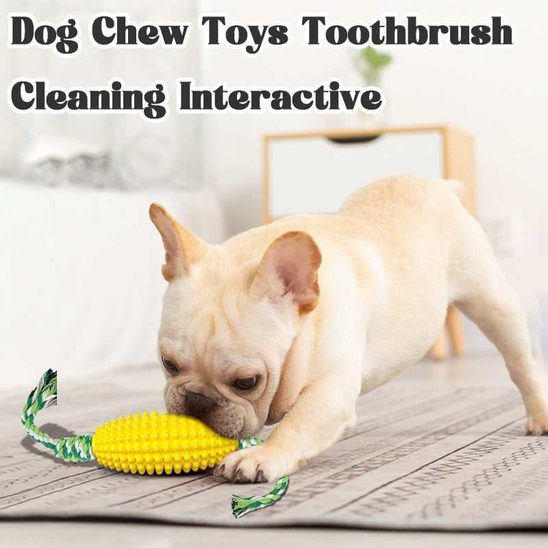 Dog/Puppy Clean Teeth Interactive Corn Chew Toy
