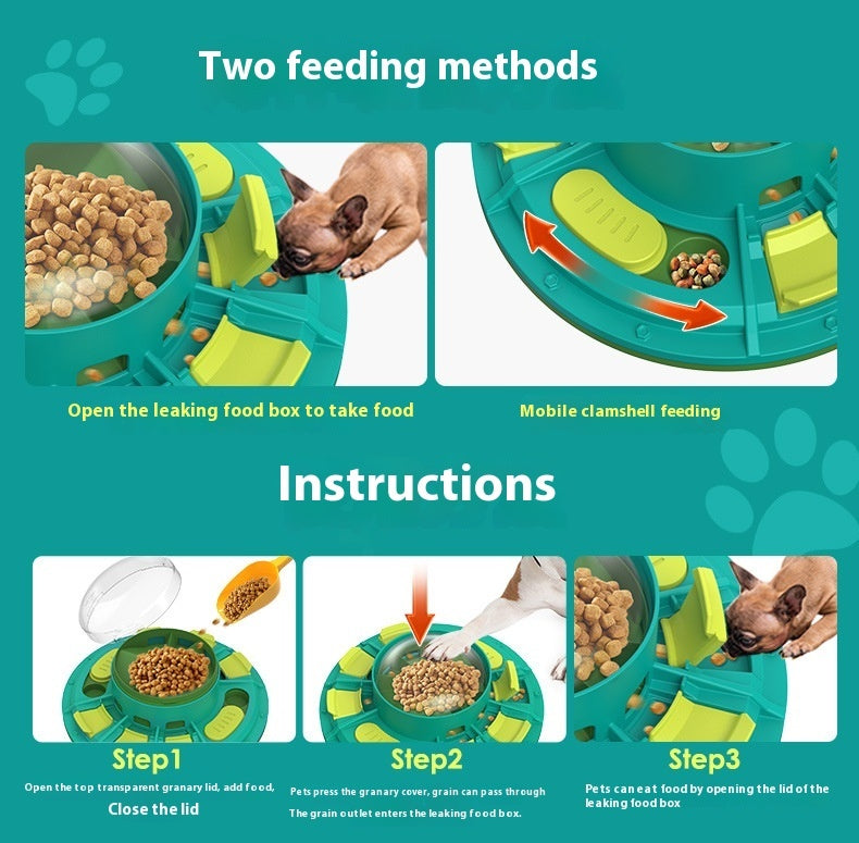 Interactive Dog Puzzle Toy For IQ Improvement And Slow Feeding Suitable For All Dog Sizes