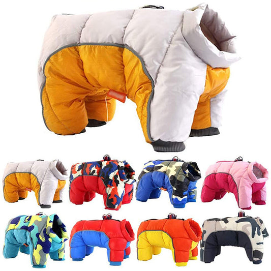 Pet Dog Winter Clothes Thick Warm Down Jacket Cotton Coat