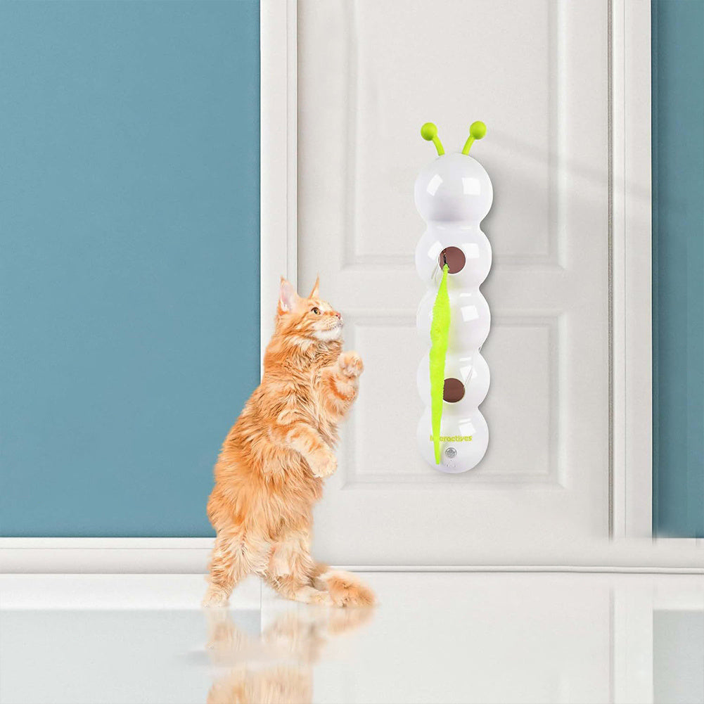 Interactive Teasing Cat Toy – Automatic Pet Toy with Tail Motion, Motion‑Activated, Rechargeable & Smart for Kittens