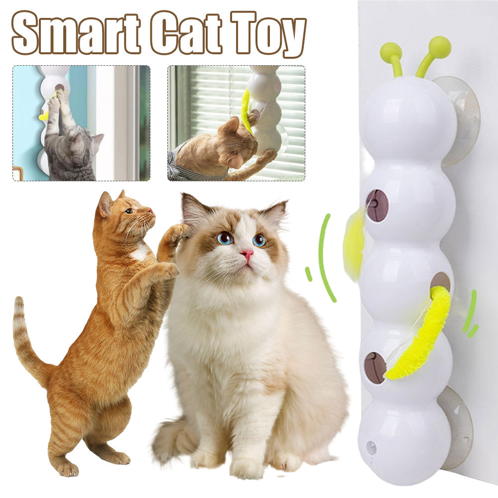 Interactive Teasing Cat Toy – Automatic Pet Toy with Tail Motion, Motion‑Activated, Rechargeable & Smart for Kittens
