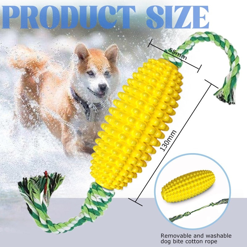 Dog/Puppy Clean Teeth Interactive Corn Chew Toy
