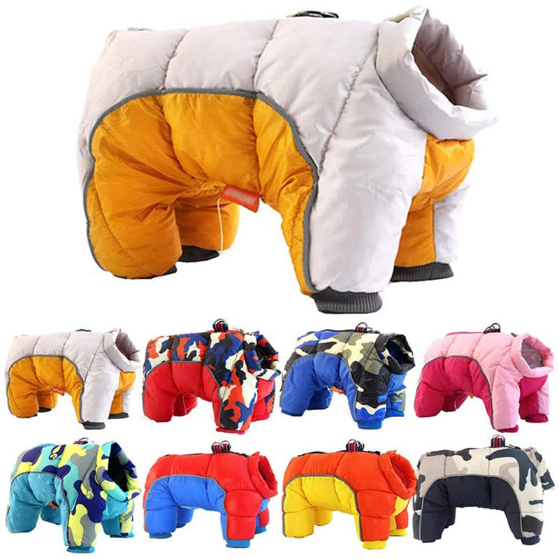 Pet Dog Winter Clothes Thick Warm Down Jacket Cotton Coat