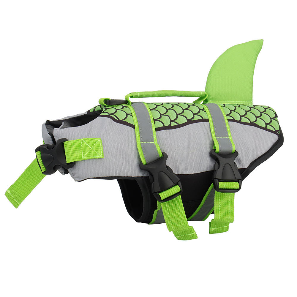 Swim Pet Dog Life Jacket Life Vest Collar Harness Pets Swimming Summer