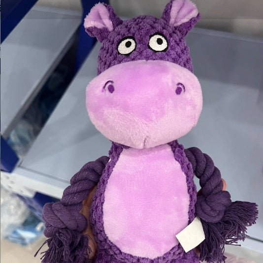 Pet Plush Sound Cotton Rope Toy for dogs - Hours of Fun