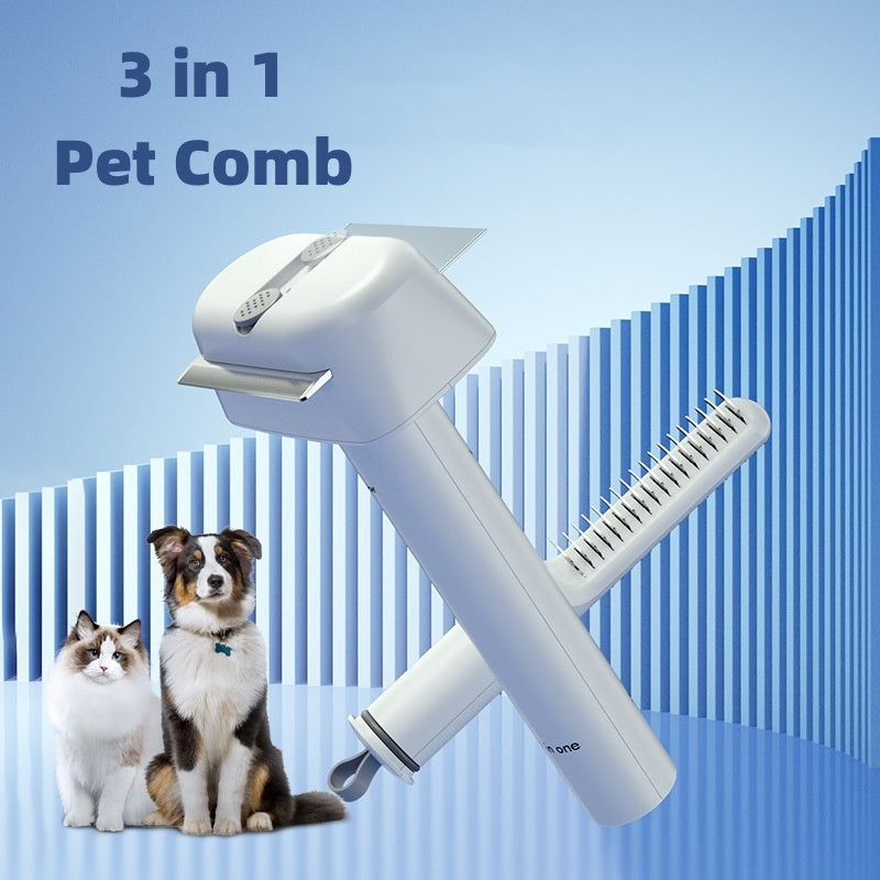 3 in 1 Pet Hair Unknotting Comb Dog/Cat